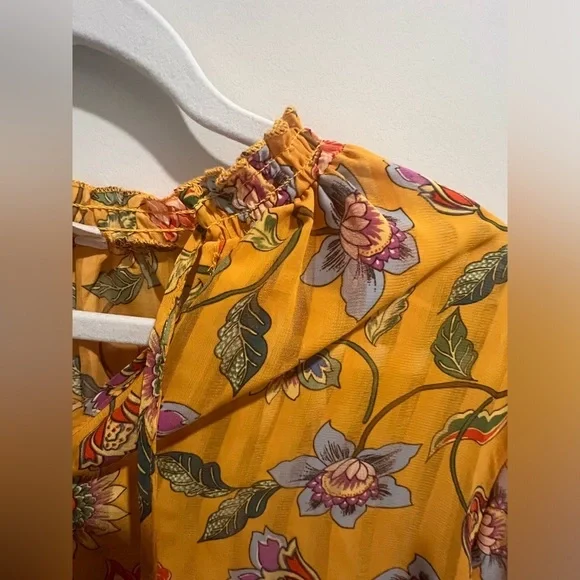 NWT Nanette Lepore Floral Long Sleeve Blouse - Picture 6 of 12